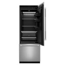 Jennair® Stainless steel panel kit with RISE™ custom-knurled handles JKCHR302ML