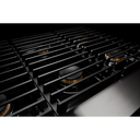Jennair® 48 NOIR™ Gas Professional-Style Range with Chrome-Infused Griddle JGRP548HM