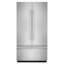 Jennair® Noir™ 42" (106.7 cm) Fully Integrated Built-In French Door Refrigerator Panel-Kit JBFFS42NHM