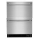 Jennair® NOIR 24" Double Drawer Refrigerator/Freezer JUCFP242HM Jennair® NOIR 24" Double Drawer Refrigerator/Freezer JUCFP242HM