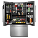 Jennair® RISE™ 36” Counter-Depth French Door Refrigerator with Obsidian Interior JFFCC72EHL