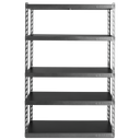 Gladiator® 48 Wide EZ Connect Rack with Five 24 Deep Shelves YGRK485XGG