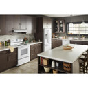 Whirlpool® 30" Range Hood with Dishwasher-Safe Full-Width Grease Filters WVU17UC0JW