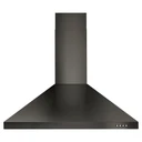Whirlpool® 30" Contemporary Black Stainless Wall Mount Range Hood WVW53UC0HV