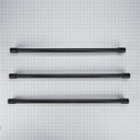 French Door Refrigerator Handle Kit, Black W10716730