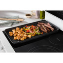 Whirlpool® 30-inch Smart Electric Range with Air Cooking Technology, WipeClean™ Coating, Steam/Self Cleaning, Rapid Preheat 5.3 CuFt Capacity YWFES7530RW