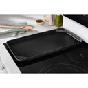 Whirlpool® 30-inch Smart Electric Range with Air Cooking Technology, WipeClean™ Coating, Steam/Self Cleaning, Rapid Preheat 5.3 CuFt Capacity YWFES7530RW