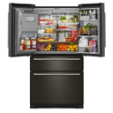 Kitchenaid® 26.2 Cu. Ft. Multi-Door French Door Refrigerator with Platinum Interior KRMF536RBS