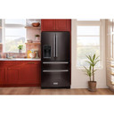 Kitchenaid® 26.2 Cu. Ft. Multi-Door French Door Refrigerator with Platinum Interior KRMF536RBS