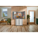 Kitchenaid® 36" Counter-Depth 19.4 Cu Ft 4-Door Refrigerator with Flexible Temperature Zone KRQC736RPS