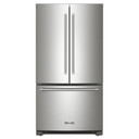 Kitchenaid® 20 cu. ft. 36-Inch Width Counter-Depth French Door Refrigerator with Interior Dispense KRFC136RPS
