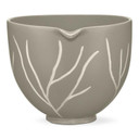 Kitchenaid® 5 Quart Bare Leaves Ceramic Bowl KSM2CB5BL Kitchenaid® 5 Quart Bare Leaves Ceramic Bowl KSM2CB5BL