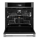 Jennair® RISE™ Single Wall Oven with V2™ Vertical Dual-Fan True Convection with Advanced Temperature Precision JOESC730RL