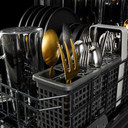 Jennair® Pocket Handle 24" Built-In Dishwasher with Precise Fit 3rd Rack for Cutlery with Plasma Coating, 39 dBA JDTS3924SP