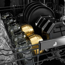 Jennair® NOIR™ 24" Built-In Dishwasher with Precise Fit 3rd Rack for Cutlery with Plasma Coating, 39 dBA JDTS3924SM