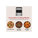 Kitchenaid® 5.0 Cu. Ft. Smart Slide-in Gas Range with Convection Cooking Modes KSGS330SPS