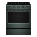 Kitchenaid® 5.0 Cu. Ft. Smart Slide-in Gas Range with Convection Cooking Modes and 2-in-1 Burner KSGS530SJP