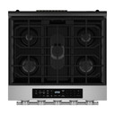 Kitchenaid® 5.0 Cu. Ft. Smart Slide-in Gas Range with Convection Cooking Modes and 2-in-1 Burner KSGS530SPS