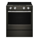 Kitchenaid® 30-Inch 5-Element Electric Slide-In Convection Range YKSES530SBE