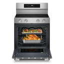 Kitchenaid® 5.3 Cu. Ft. Freestanding Electric Range with Convection Cooking Modes YKFES530SPS