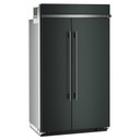 Kitchenaid® 30 Cu. Ft. 48" Built-In Side-by-Side Refrigerator with Platinum Interior KBSN748SJP
