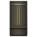 Kitchenaid® 24.2 Cu. Ft. 42" Built-In French Door Bottom Mount Refrigerator with Platinum Interior KBFN542SBE