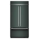 Kitchenaid® 24.2 Cu. Ft. 42" Built-In French Door Bottom Mount Refrigerator with Platinum Interior KBFN542SJP
