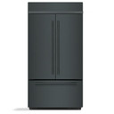 Kitchenaid® 24.2 Cu. Ft. 42" Built-In French Door Bottom Mount Refrigerator with Platinum Interior KBFN542SJP
