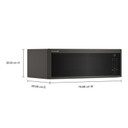 Kitchenaid® Smart Low Profile Microwave Hood Combination with Dual Fan Ventilation YKMML550RBE