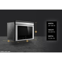 Jennair® RISE™ 7-in-1 Flush, Built-in Microwave Oven YJOETC330SL
