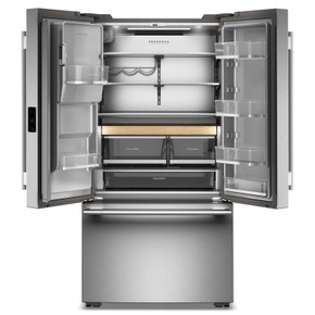 Kitchenaid® Counter-Depth French Door Refrigerator with Intelligent Auto Fill KRFC536SPS