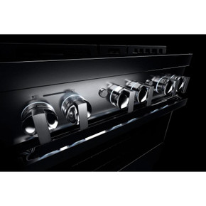 Jennair® 30" NOIR™ Dual-Fuel Professional-Style Range JDRP430HM