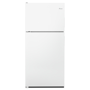 Amana® 30-inch Amana® Top-Freezer Refrigerator with Glass Shelves ART318FFDW