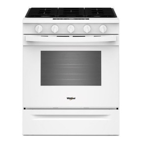 Whirlpool® 30-inch Gas Range with Air Cooking Technology WSGS5030SW Whirlpool® 30-inch Gas Range with Air Cooking Technology WSGS5030SW
