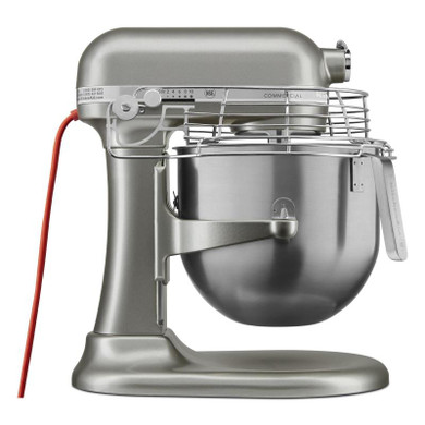 Kitchenaid® NSF Certified® Commercial Series 8 Quart Bowl-Lift Stand Mixer with Stainless Steel Bowl Guard KSMC895CU