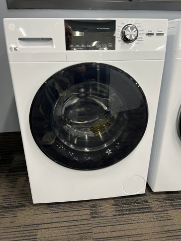 GE® 2.8 IEC Cu. Ft. Front Load Washer with Steam White