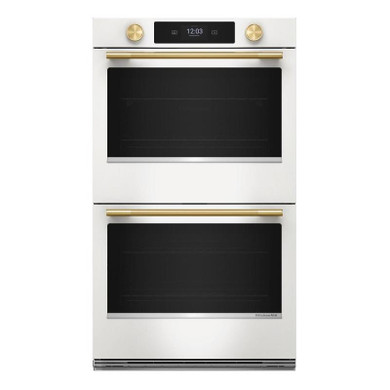 Kitchenaid® 30-inch Smart Electric Double Wall Oven with Assisted Cooking Modes KOED730SPL