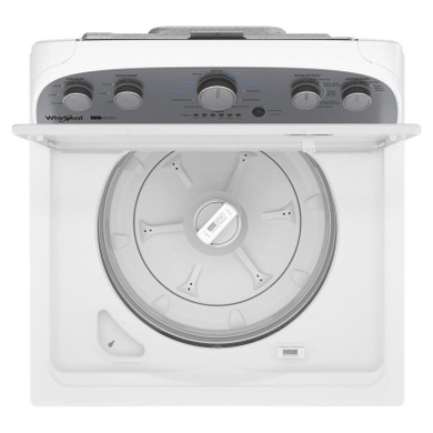 4.4–4.5 Cu. Ft. Whirlpool® Top Load Washer with Removable Agitator WTW4957PW
