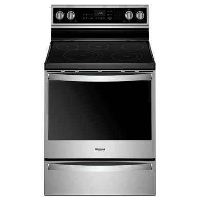 Whirlpool® 6.4 Cu. Ft. Smart Freestanding Electric Range with Frozen Bake™ Technology YWFE975H0HZ