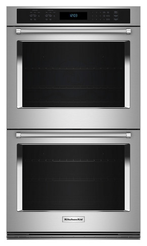 KitchenAid® 30 Double Wall Oven with Air Fry Mode KOED530PPS