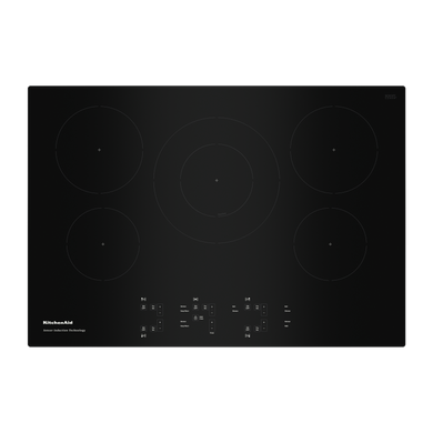 Kitchenaid® Table de cuisson à induction par capteur de 5 éléments et 30 po KCIG550JBL