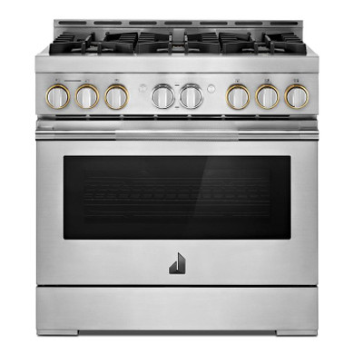 Jennair® 36" RISE™ Gas Professional-Style Range JGRP436HL