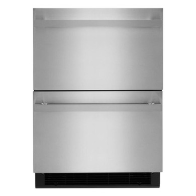 JennAir® NOIR 24" Double-Refrigerator Drawers JUDFP242HM