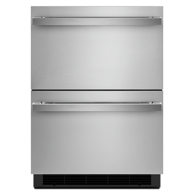 JennAir® NOIR 24" Double-Refrigerator Drawers JUDFP242HM