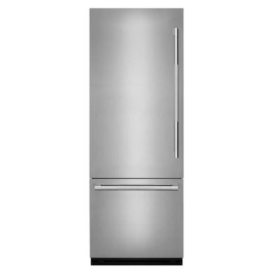 Jennair® Stainless steel panel kit with RISE custom-knurled handles JKCHL302ML