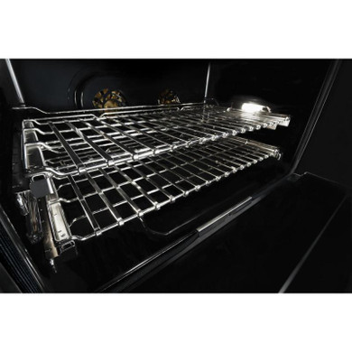 Jennair® NOIR™ 48" Dual-Fuel Professional Range with Gas Grill JDRP648HM