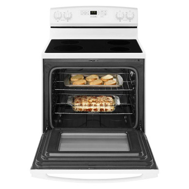 30-inch Amana® Electric Range with Self-Clean Option YAER6603SFW
