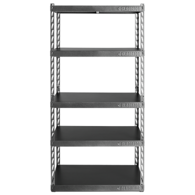 Gladiator® 36 Wide EZ Connect Rack with Five 18 Deep Shelves YGRK365TGG