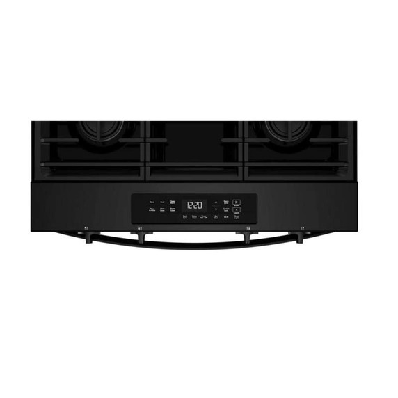 Whirlpool® 30-inch Gas Smart Range with No Preheat Mode and Steam Clean WSGS3330TB