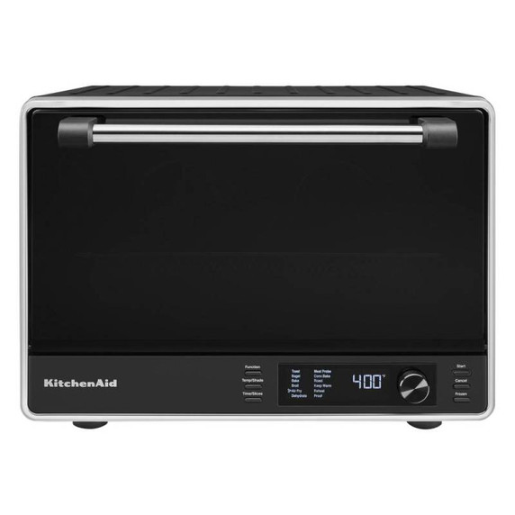 Kitchenaid® Dual Convection Countertop Oven with Air Fry and Temperature Probe KCO224BM